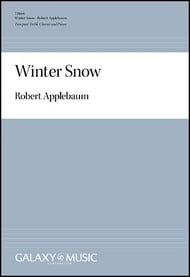 Winter Snow SA choral sheet music cover Thumbnail